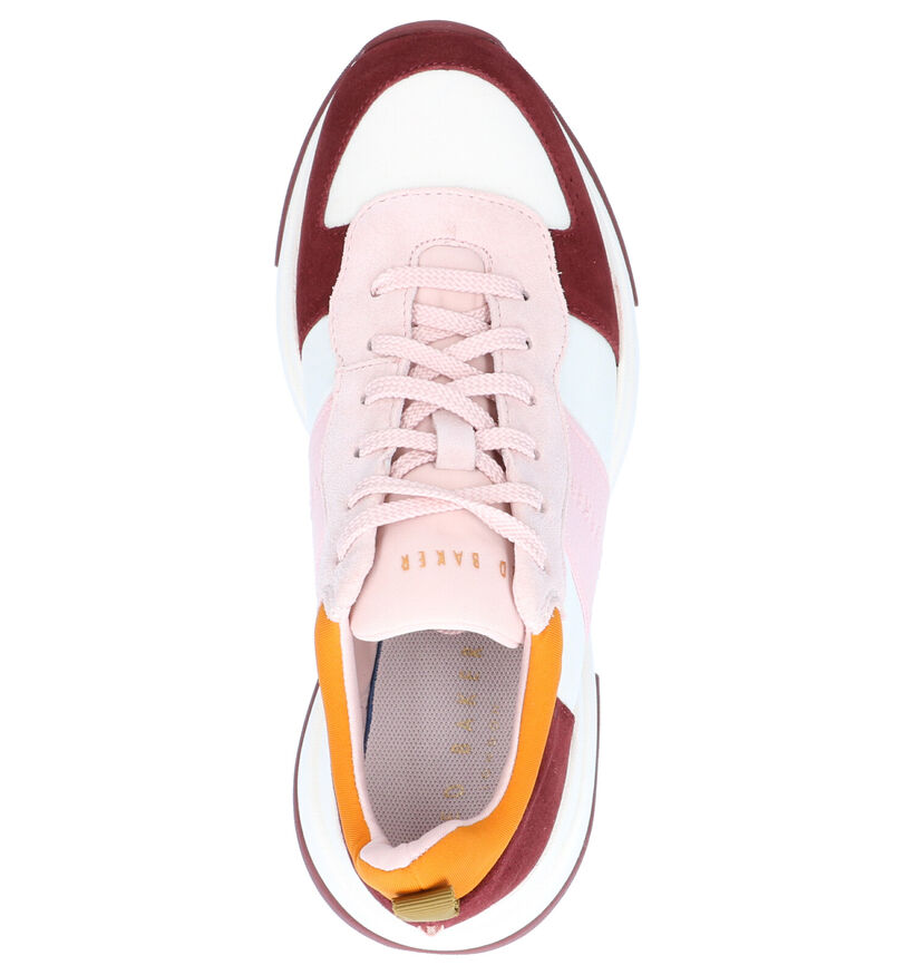 Ted Baker Weverdi Roze Sneakers in daim (280572)