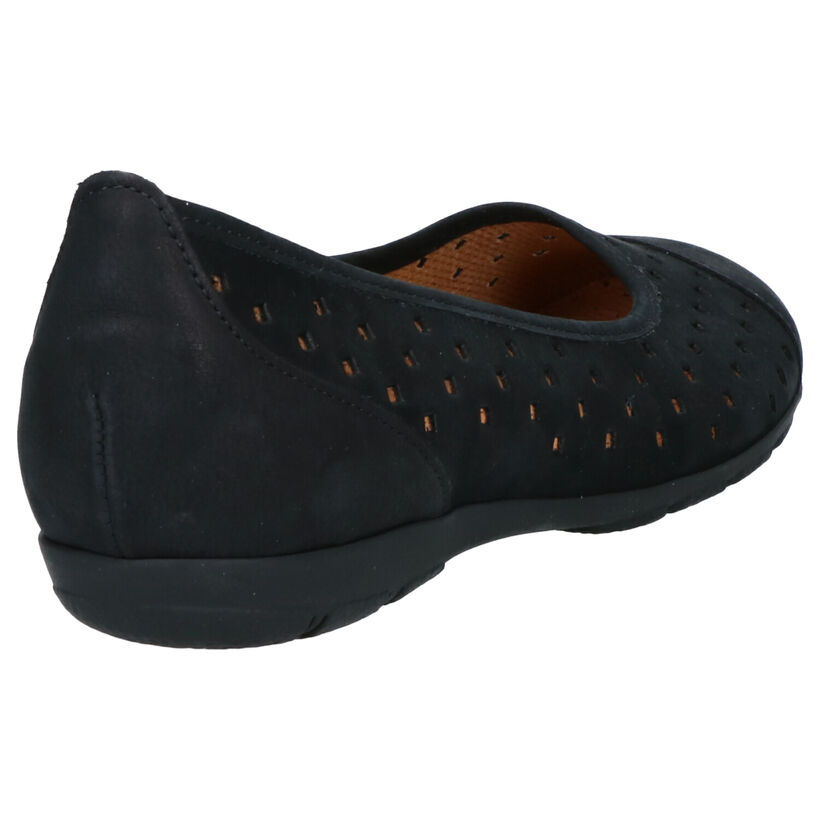 Gabor Hovercraft Ballerines en Noir en nubuck (271654)