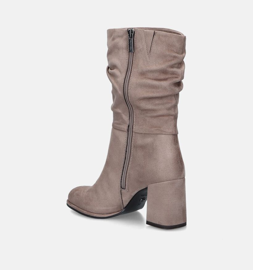 Tamaris Taupe Korte Laarzen voor dames (346588)
