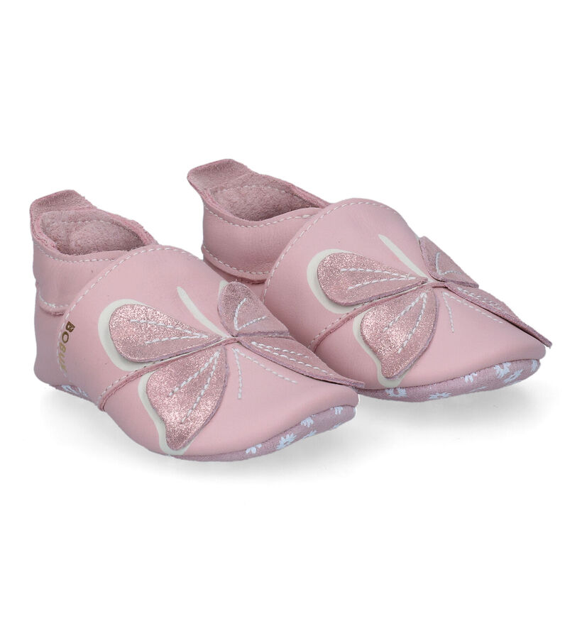 Bobux Chaussons pour bébé en Rose pour filles (320695)