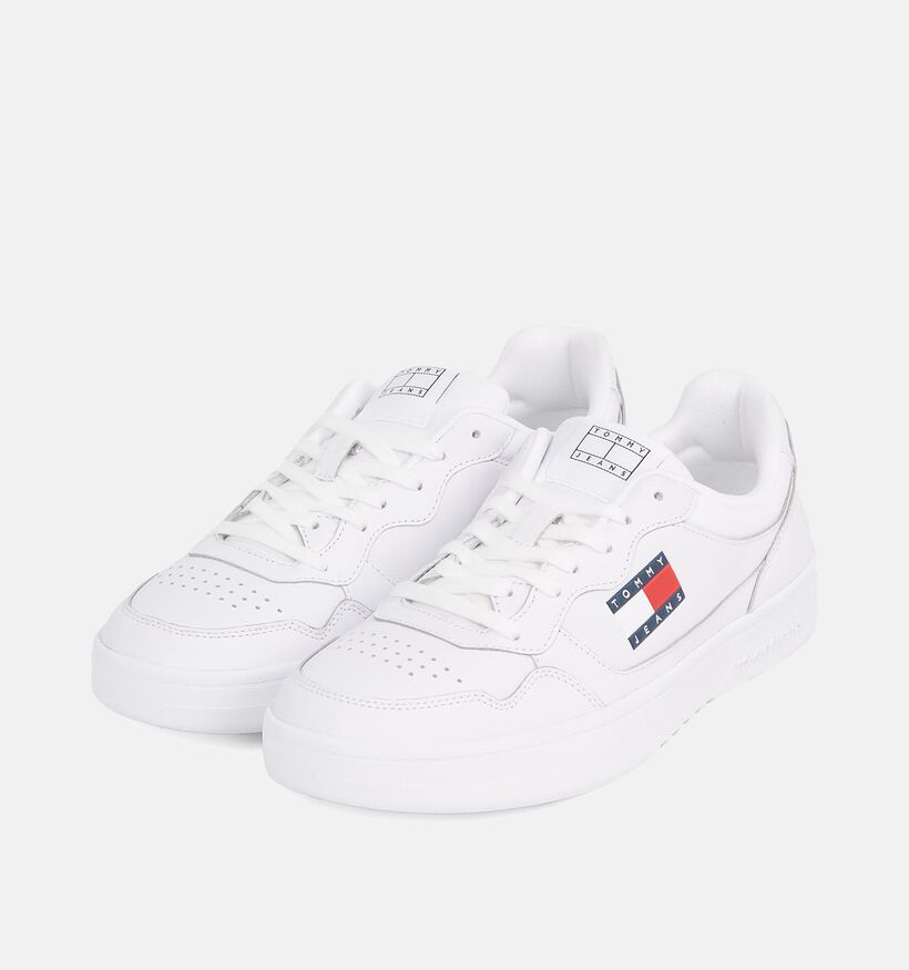 Tommy Hilfiger Tommy Jeans Cupsole Baskets basses en Blanc pour hommes (352823) - pour semelles orthopédiques