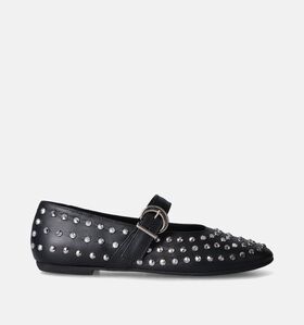 Laurent David Brunella Zwarte Ballerina's met riempje voor dames (357621)