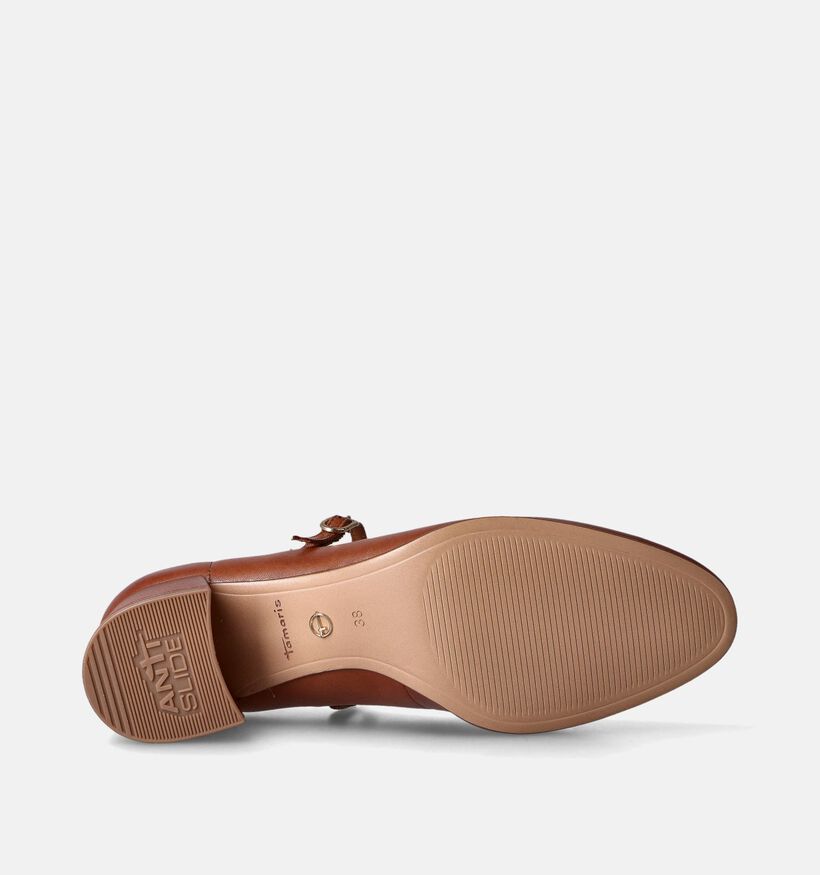 Tamaris Cognac Pumps met riempje voor dames (351561)