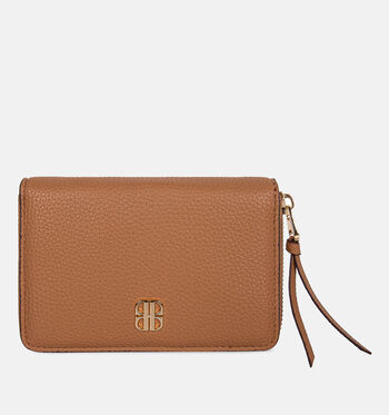 Laurent David Portemonnees Zwart/Oranje/Goud/Cognac/Blauw/Groen