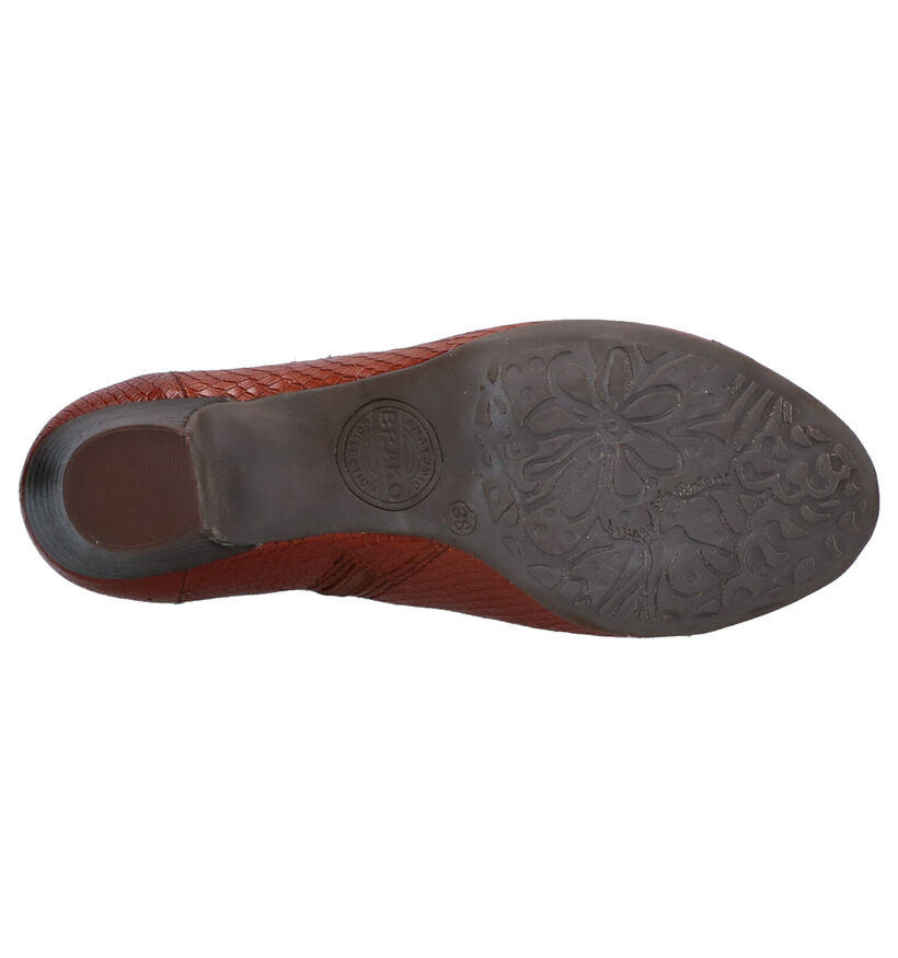 Brako Anatomics Cognac Enkellaarzen in lak (261389)