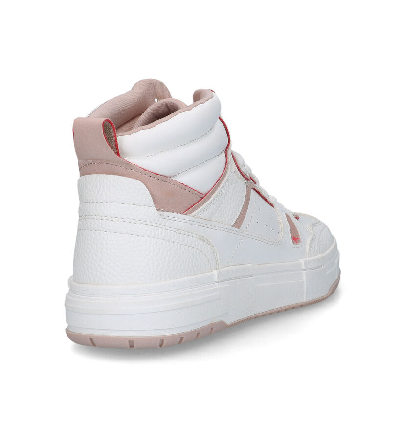 Tamaris Baskets montantes en Blanc en simili cuir (320564)