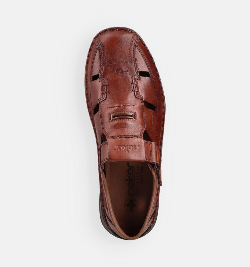 Rieker Cognac Gesloten Sandalen voor heren (370480)
