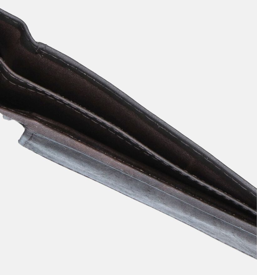 Euro-Leather Portefeuille en Marron pour hommes (353553)