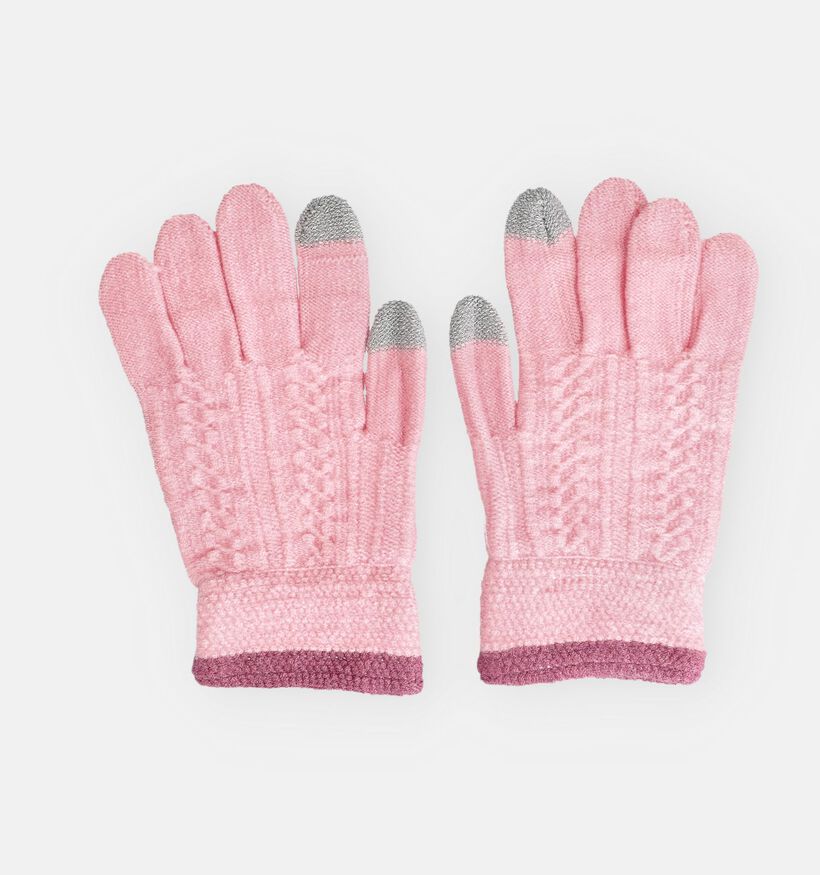 Little David Roze Winterset (Sjaal, Muts & Handschoenen) voor meisjes (382973)