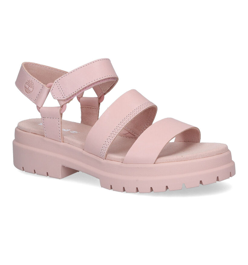 Timberland London Vibe Sandales en Rose en cuir (303763)