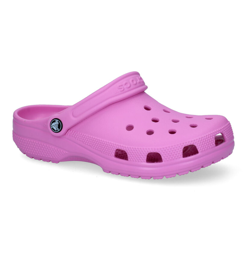 Crocs Classic Badslippers Zwart voor dames (356295)