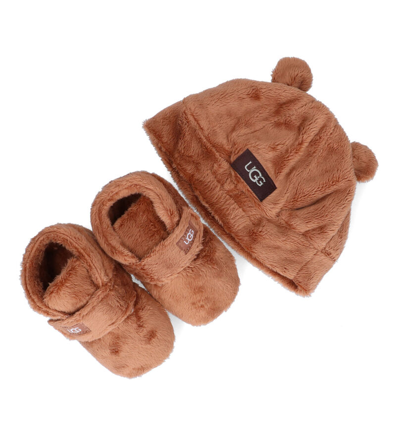 UGG Bixibee And Beanie Chaussures bébé en Blanc pour filles (294876)