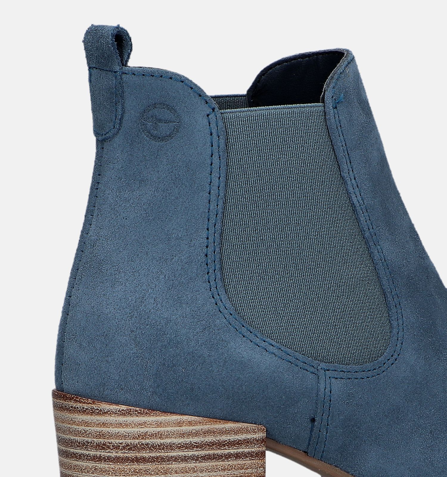 Tamaris Blauwe enkellaarsjes Dames Enkellaarsjes Online op