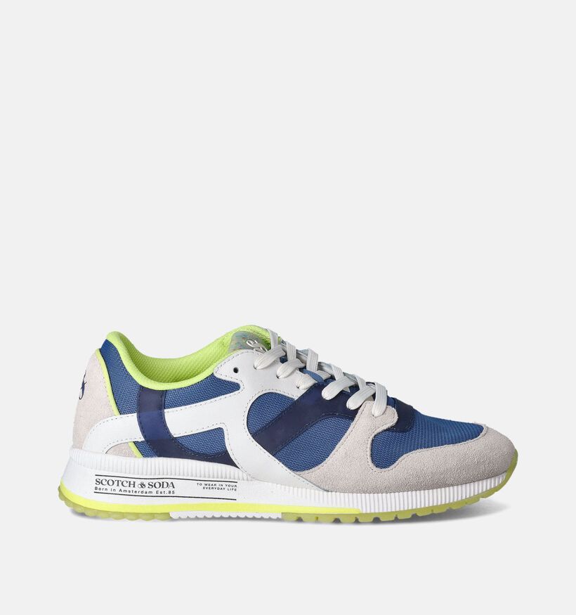 Scotch & Soda Vivex Chaussures à lacets en Bleu pour hommes (353332) - pour semelles orthopédiques