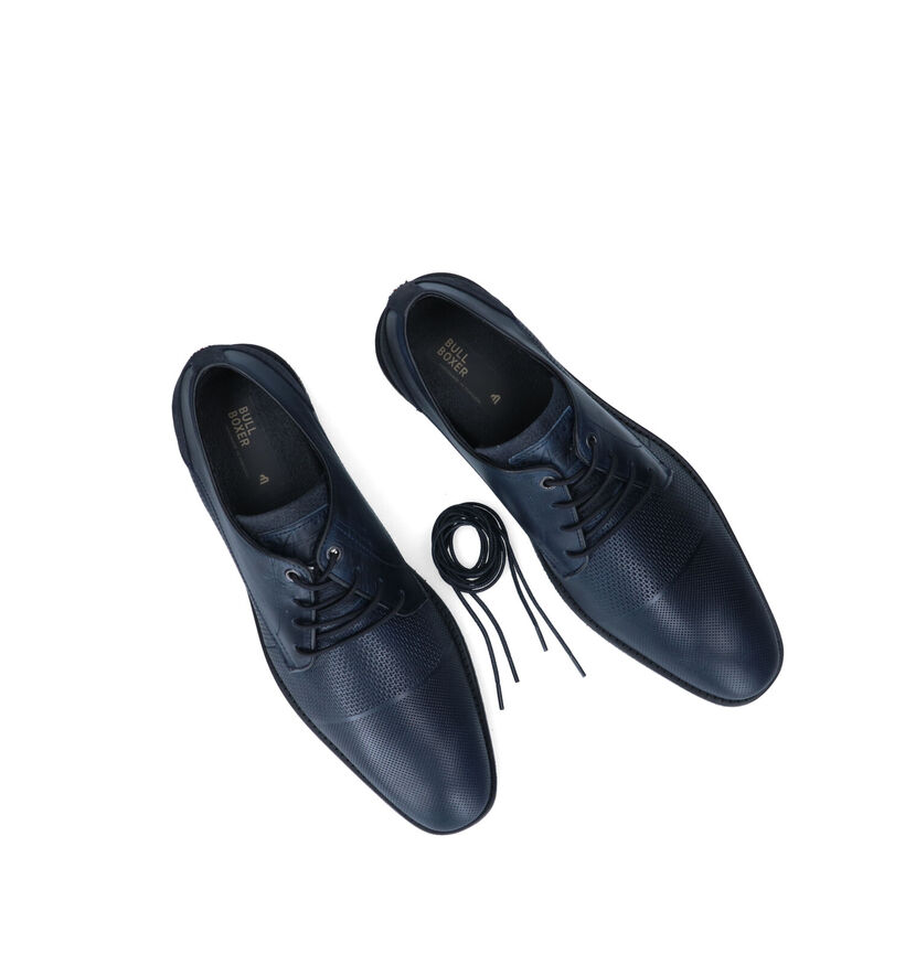 Bullboxer Chaussures classiques en Bleu pour hommes (318469) - pour semelles orthopédiques