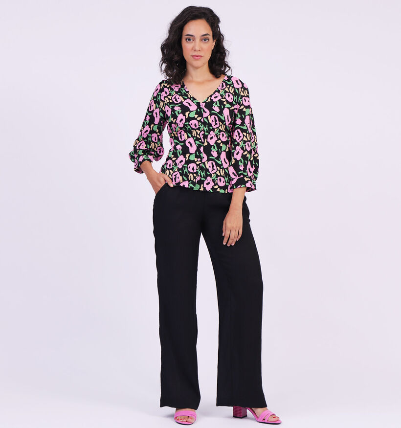 comma Pantalon Classique en Noir (313251)