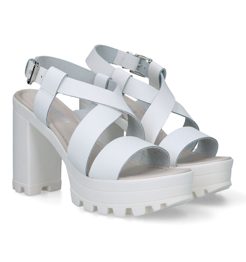 Sweet Lemon Lius Witte Sandalen voor dames (325504)