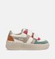 Gola Grandslam Quadrant Strap Witte Sneakers voor meisjes (368508) - geschikt voor steunzolen