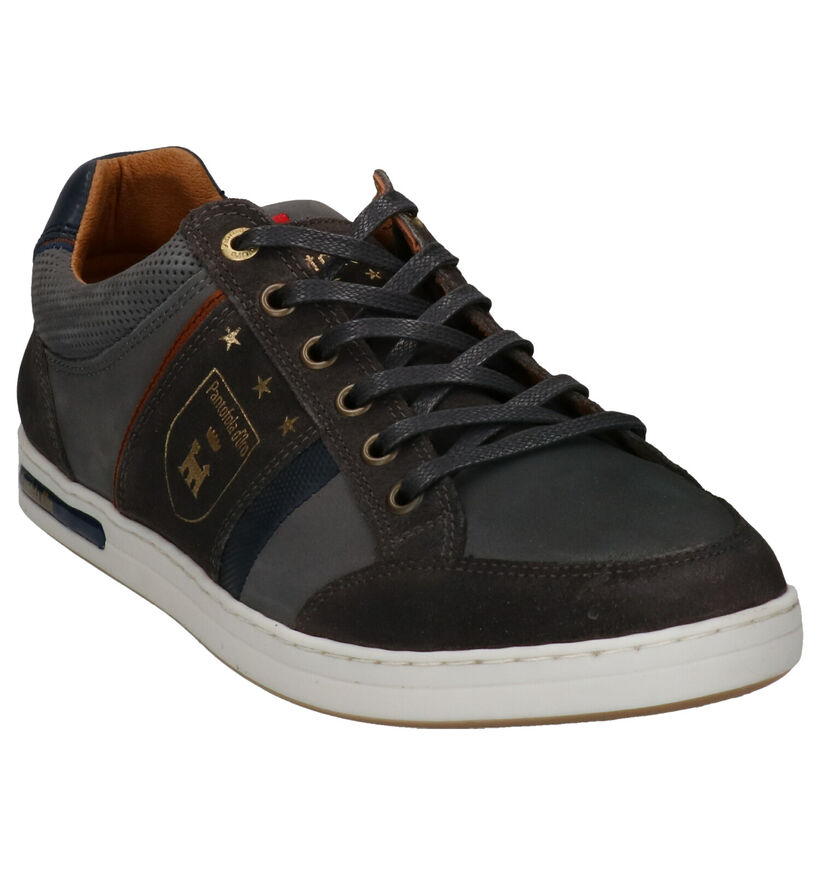 Pantofola d'Oro Mondovi Low Grijze Veterschoenen in leer (286479)