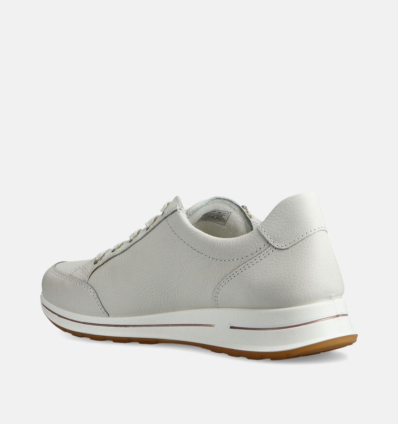 Ara Osaka High Soft Baskets habill&eacute;es en &Eacute;cru pour femmes (370782) - pour semelles orthop&eacute;diques