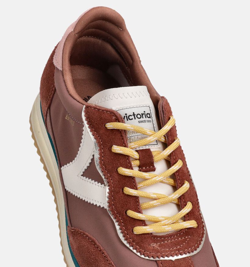 Victoria Baskets en Marron pour femmes (369928) - pour semelles orthop&eacute;diques