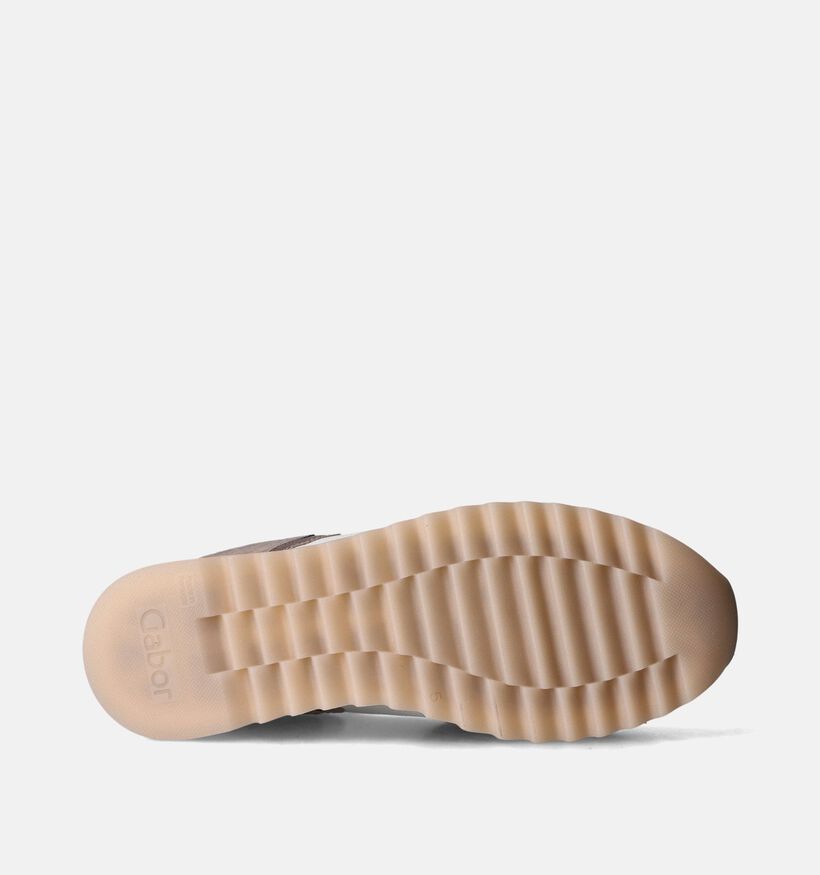 Gabor Best Fitting Baskets en Taupe pour femmes (352067) - pour semelles orthopédiques