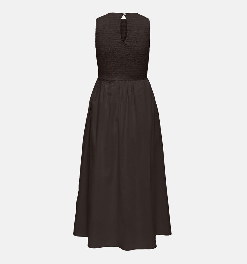 JDY Diego Robes mi-longues en Marron Fonc&eacute; pour femmes (373890)