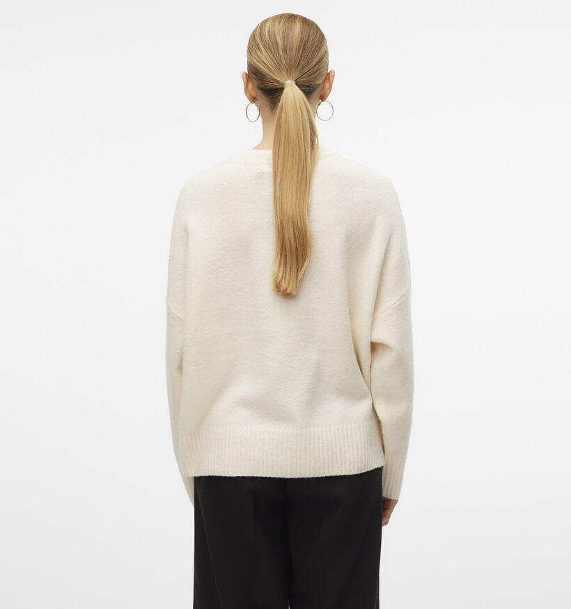 Vero Moda Boom Pull en Beige pour femmes (361199)