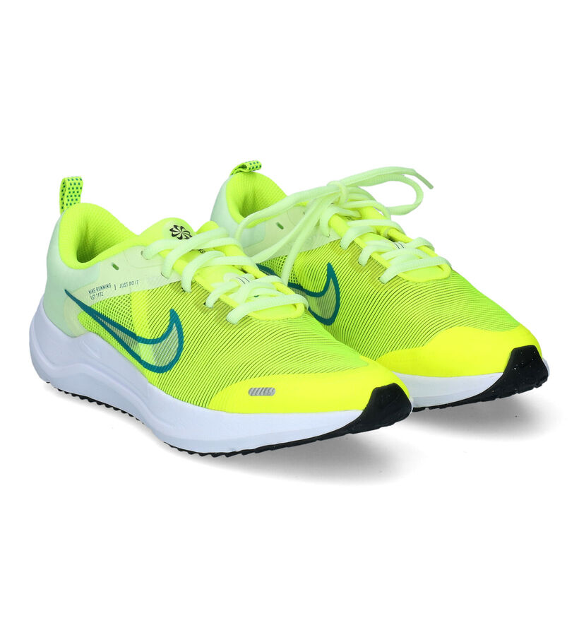 Nike Downshifter 12 Blauwe Sneakers in stof (316307)
