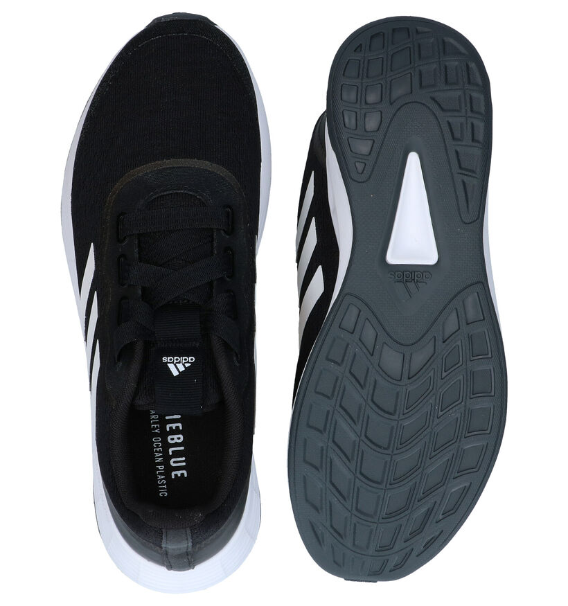 adidas QT Racer Zwarte Sneakers voor dames (290834) - geschikt voor steunzolen