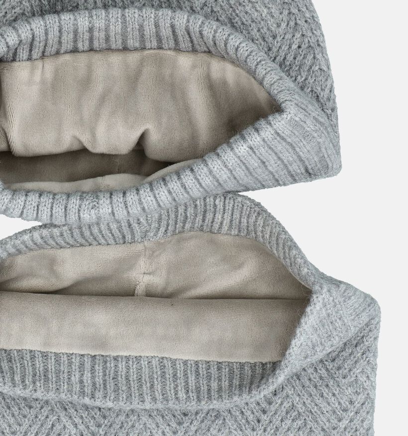 Little David Ensemble d'hiver en Gris (Bonnet et &Eacute;charpe) pour gar&ccedil;ons (382972)