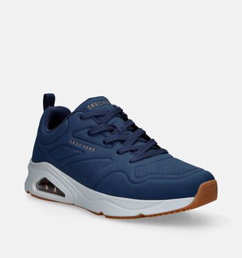 Skechers Uno Low Sneakers Blauw