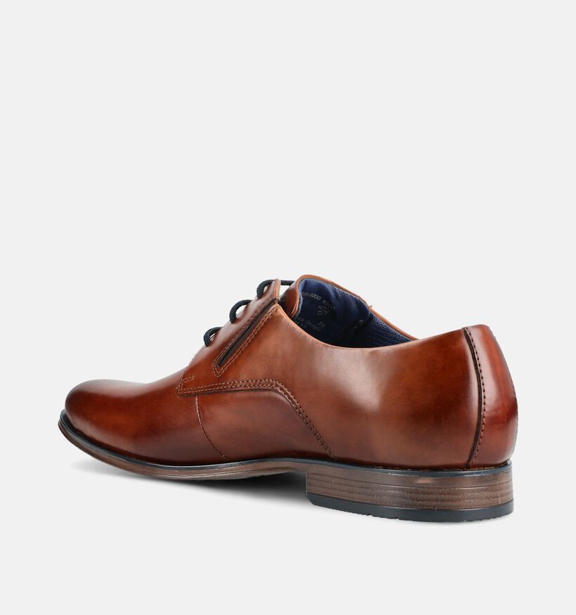 Bugatti Leagro Cognac Geklede Schoenen voor heren (375934)