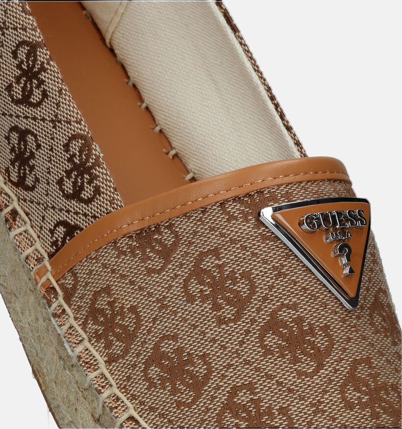 Guess Jolande Espadrilles en Brun pour femmes (340072)