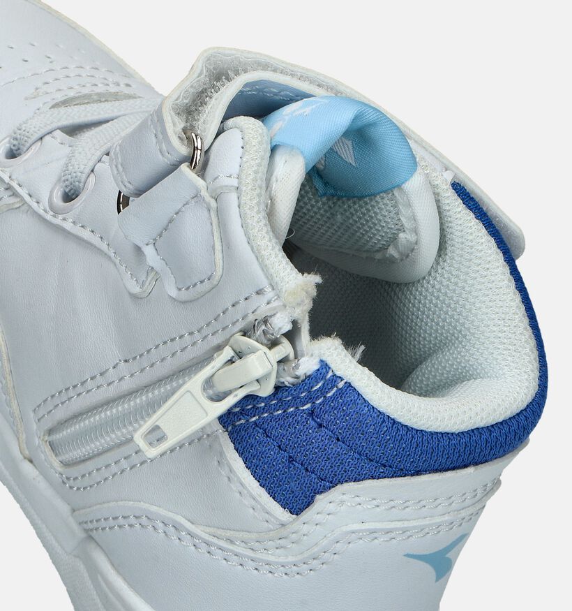 Diadora Raptor Mid TD Baskets en Blanc pour garçons, filles (345891)