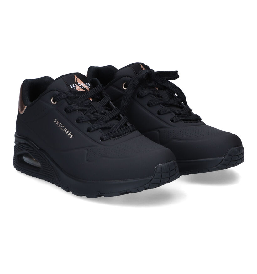 Skechers Uno Baskets en Noir pour femmes (345294)