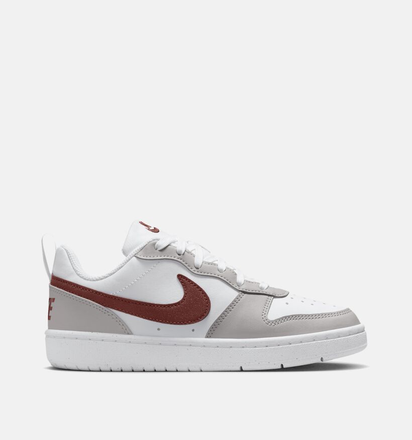 Nike Court Borough Recraft HF Witte Sneakers voor meisjes, jongens (347986)