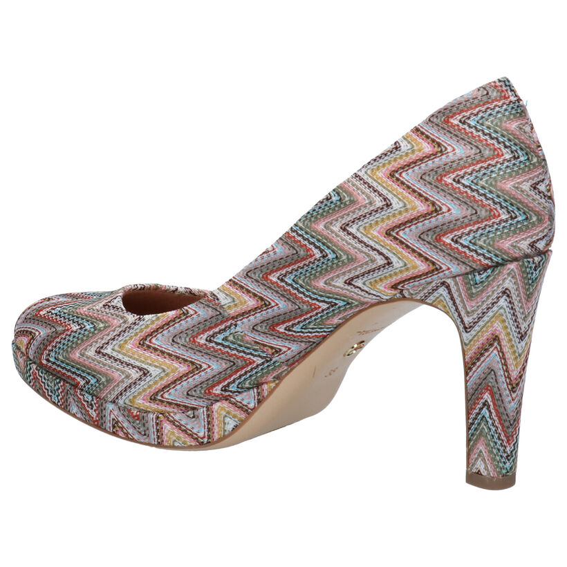 Tamaris TOUCH it Multicolor Pumps in stof (270209)