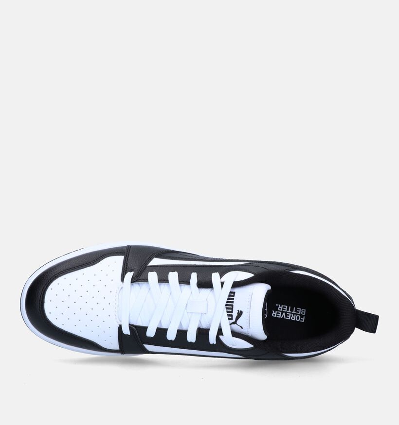 Puma Rebound V6 Baskets en Noir pour hommes (343155)