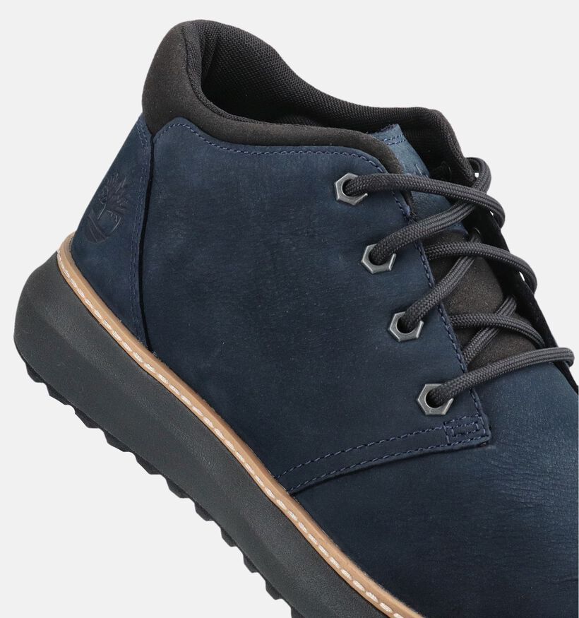 Timberland Hudson Blauwe Veterboots voor heren (376462) - geschikt voor steunzolen