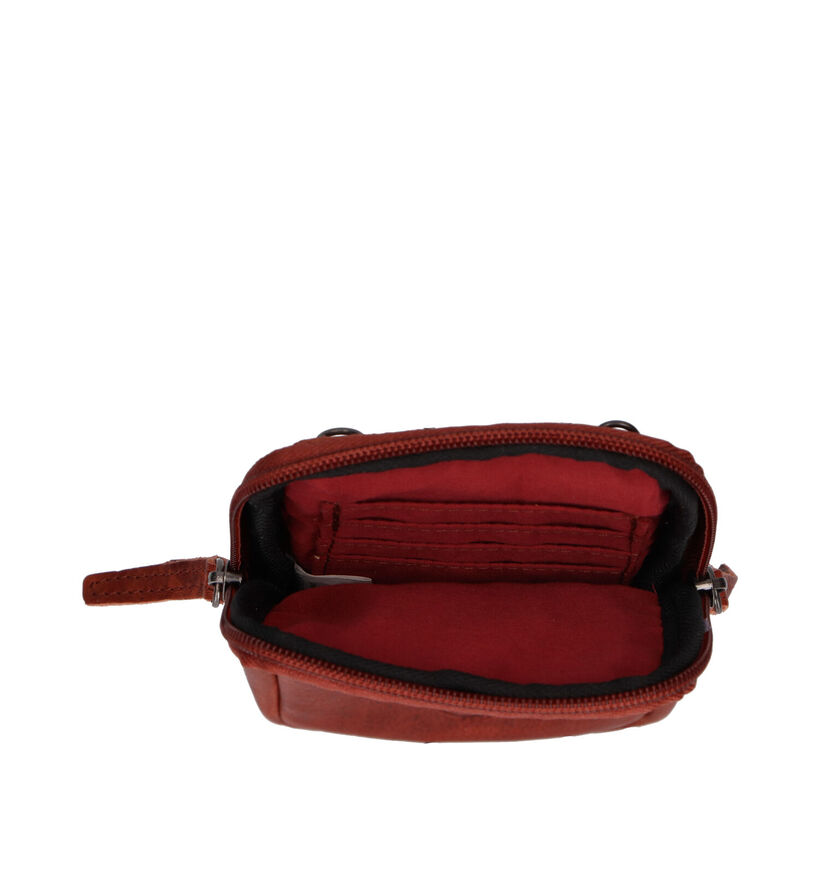 Hide & Stitches Okergeel Telefoontasje voor dames (333149)