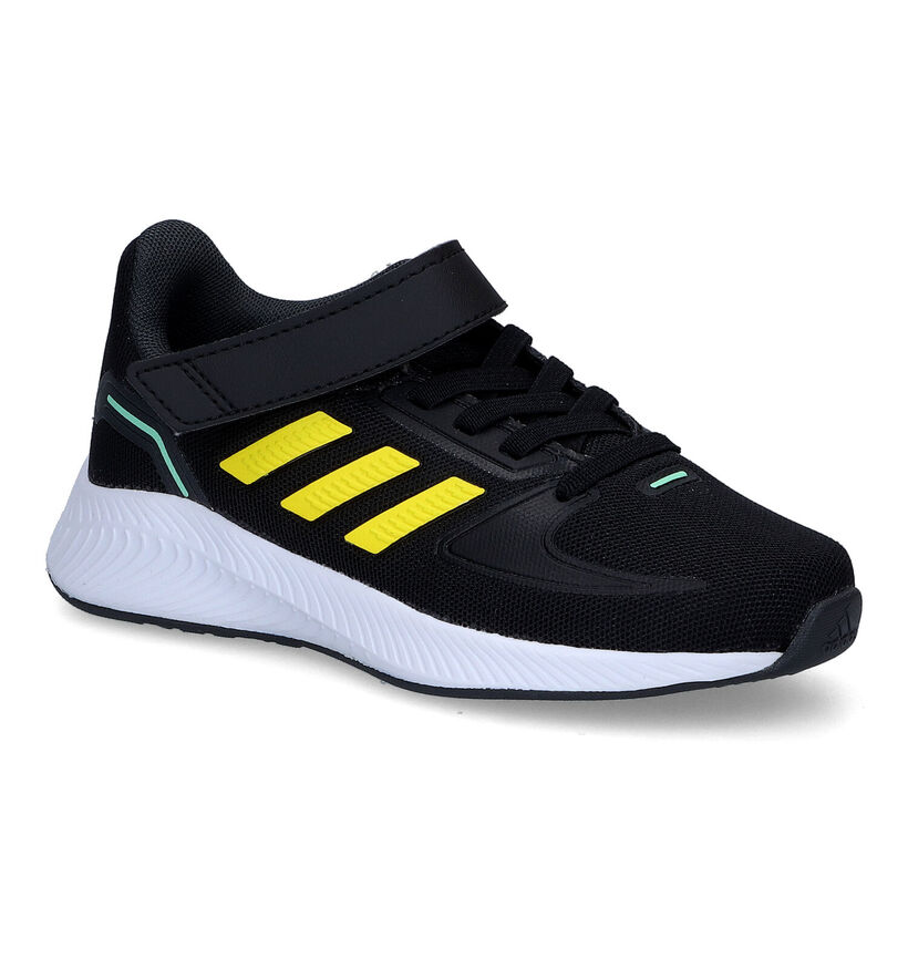 adidas Runfalcon 2.0 Zwarte Sneakers in kunststof (311325)