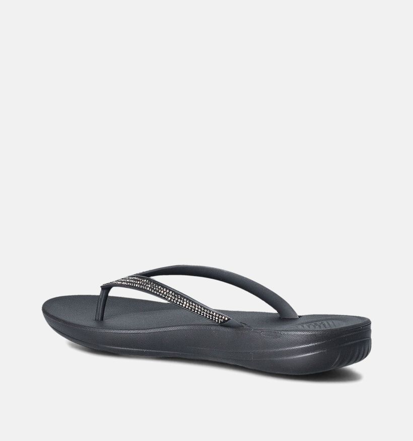 FitFlop Iqushion Sparkle Nu-pieds en Noir pour femmes (353676)