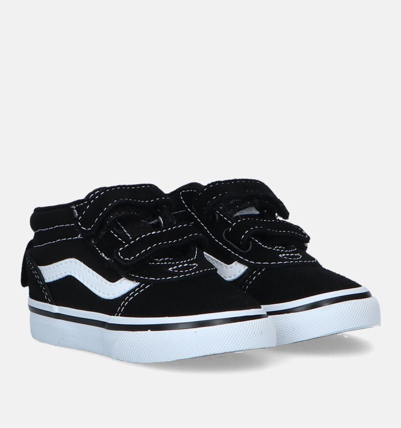 Vans Ward Mid V TD Zwarte Sneakers voor jongens, meisjes (344018)