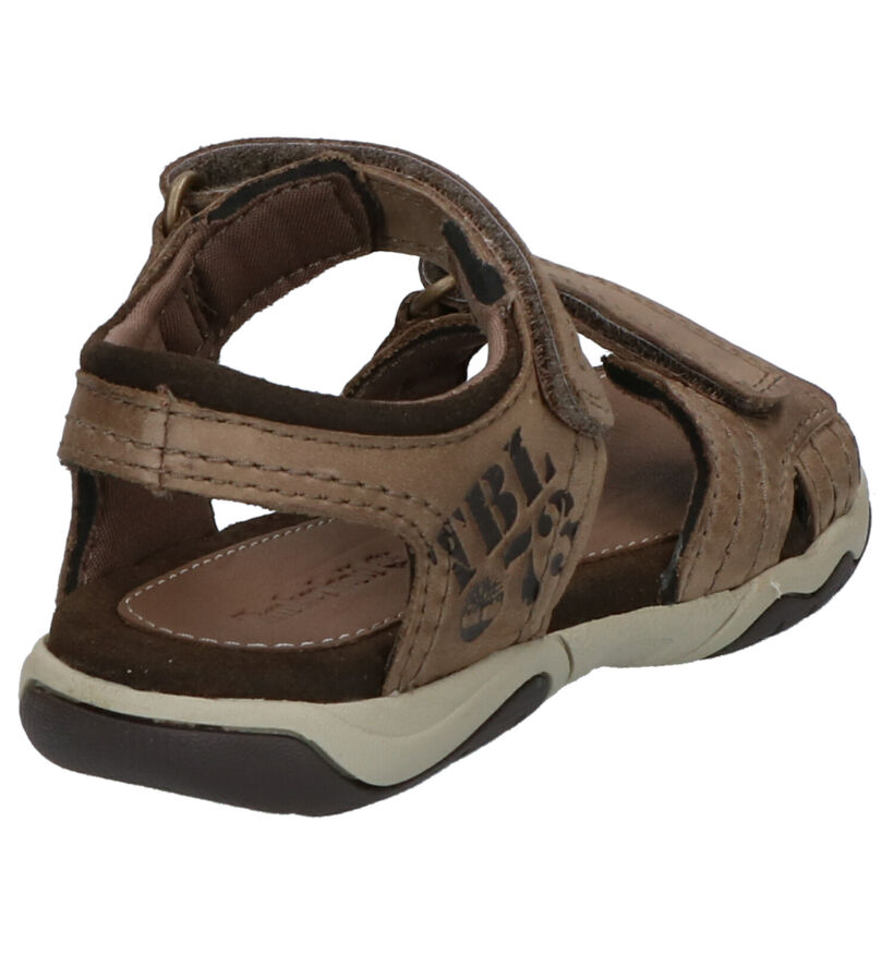 Timberland Oak Bluff Bruine Sandalen in leer (267270)