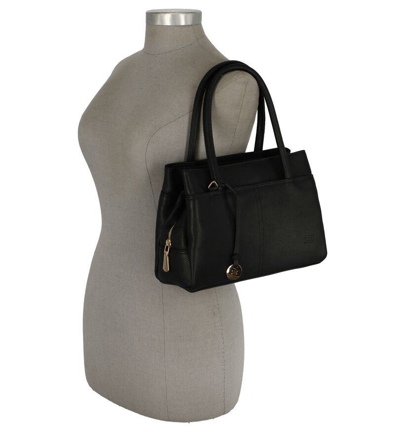 Crinkles Lila Handtas in leer (295303)