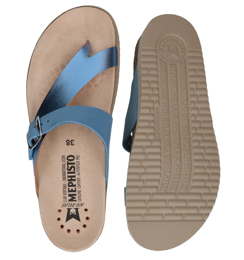 Mephisto Helen Mix Roze Slippers in leer (287345)