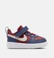 Nike Court Borough Donkerrode Sneakers voor jongens, meisjes (359842) - geschikt voor steunzolen