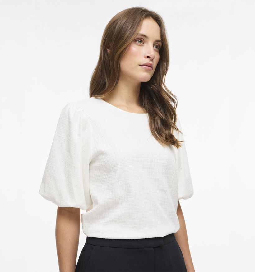 Vila Malora O-Neck Witte Blouse voor dames (369494)