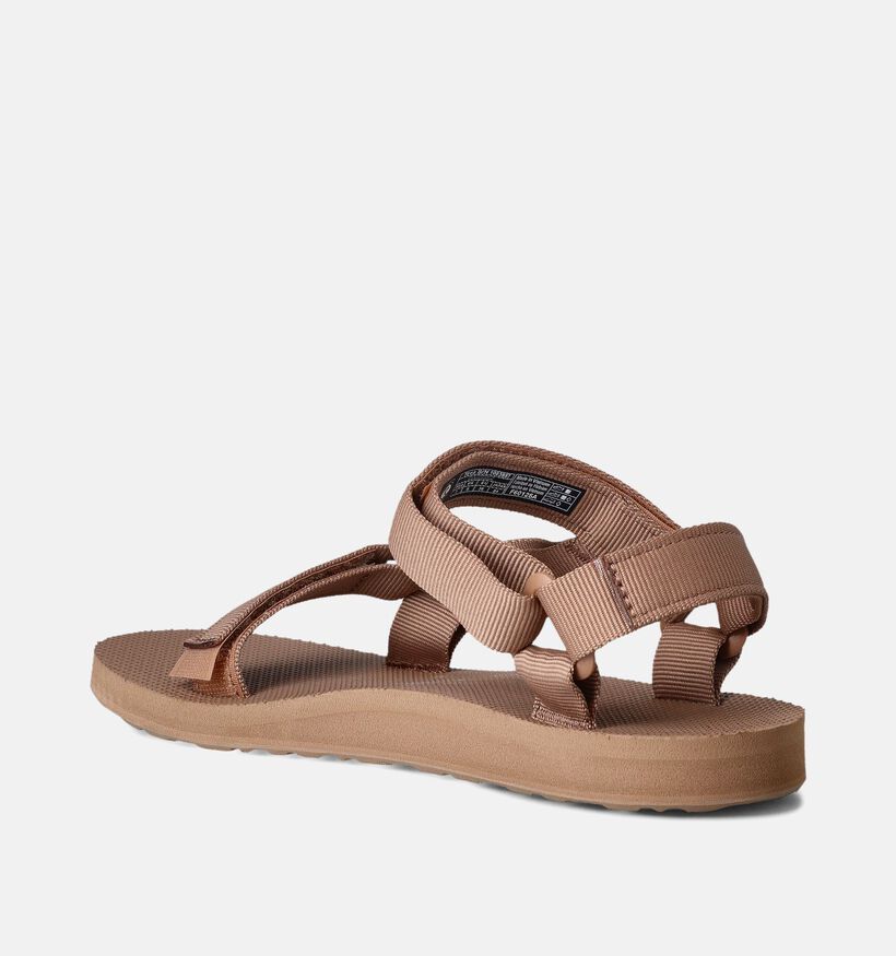 Teva Original Universal Sandales plates en Cognac pour femmes (354690)